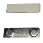 Магнітний тримач для бейджу 45х13мм (метал)