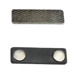 Магнитный держатель для бейджа 45х13мм (пластик)