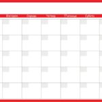 Магнітний планер A3 План на місяць 1 укр