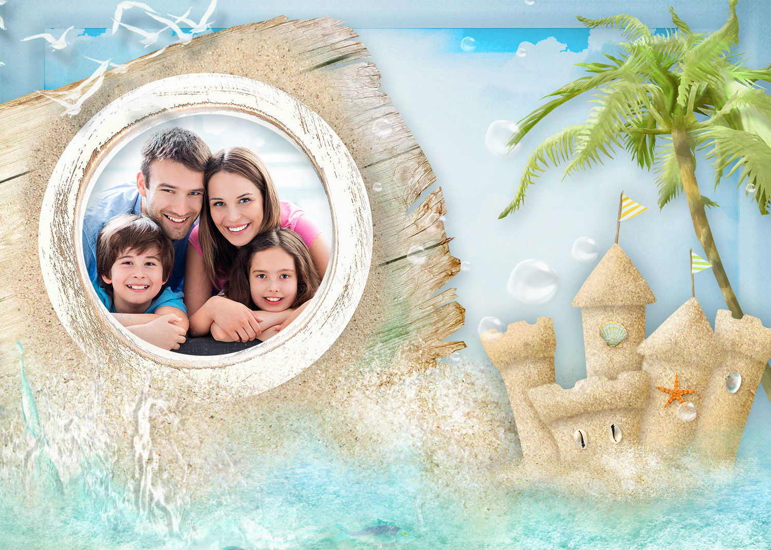 Фотографія на магніті з рамкою A6