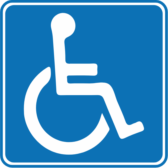 Магнітний знак на авто “Інвалід”