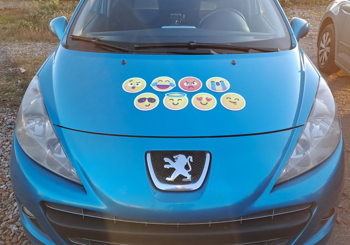 Украшение на авто - Эмоджи — изображение 2