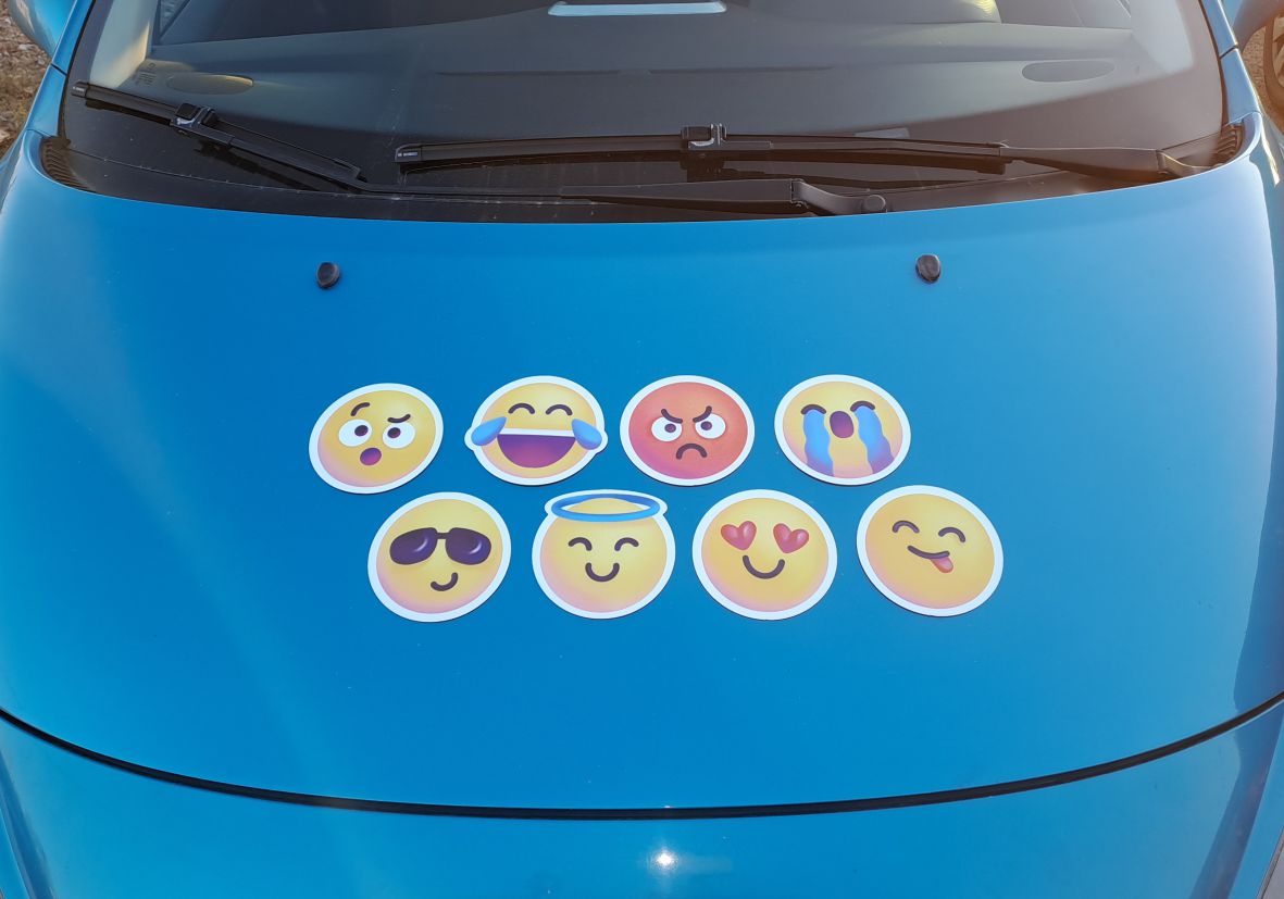 Украшение на авто - Эмоджи — изображение 3