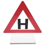 Магнитный знак «Н» на крышу автомобиля